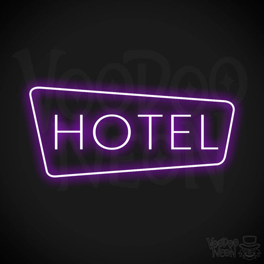 Hotel LED Neon - Purple