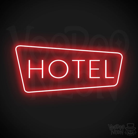 Hotel LED Neon - Red