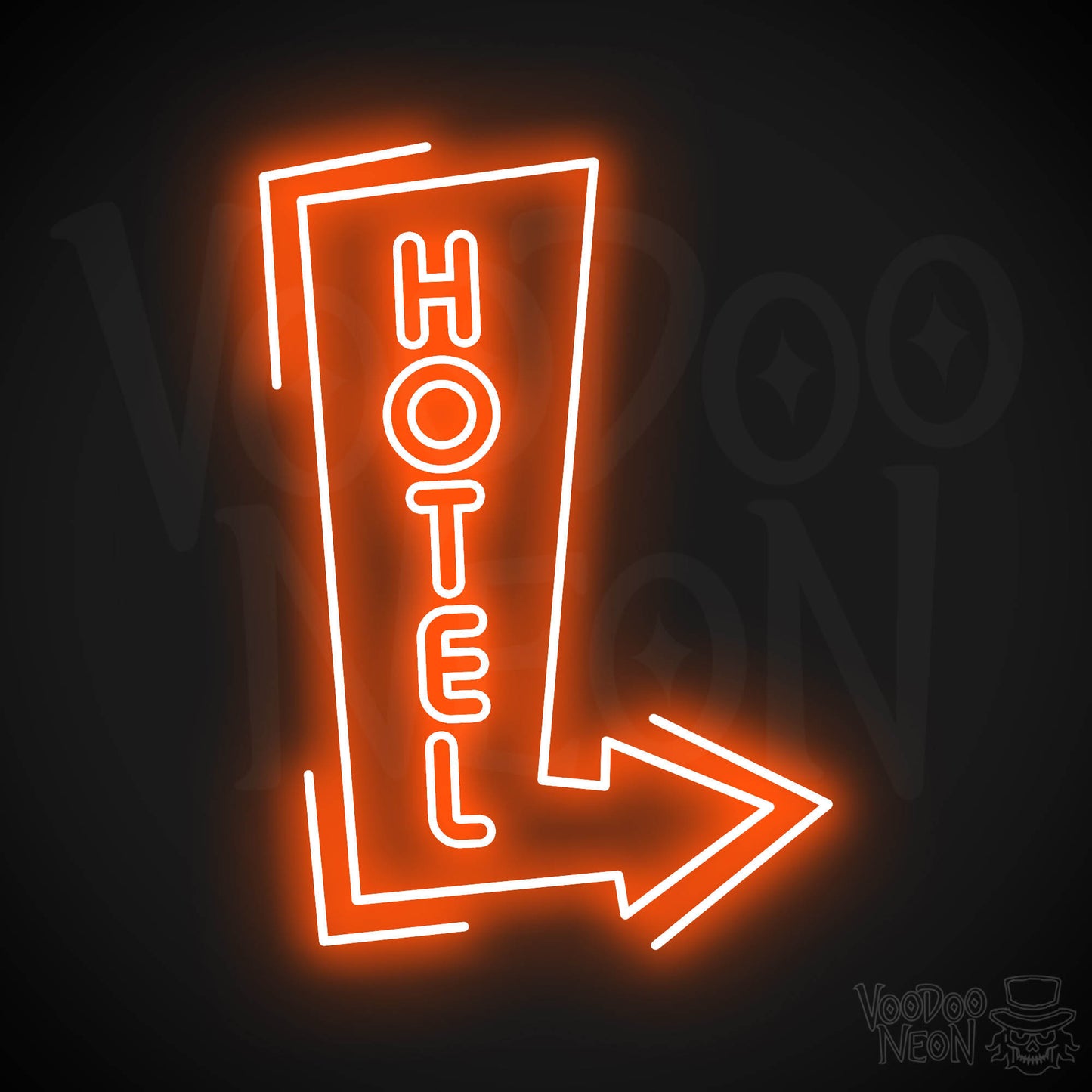 Hotel LED Neon - Orange