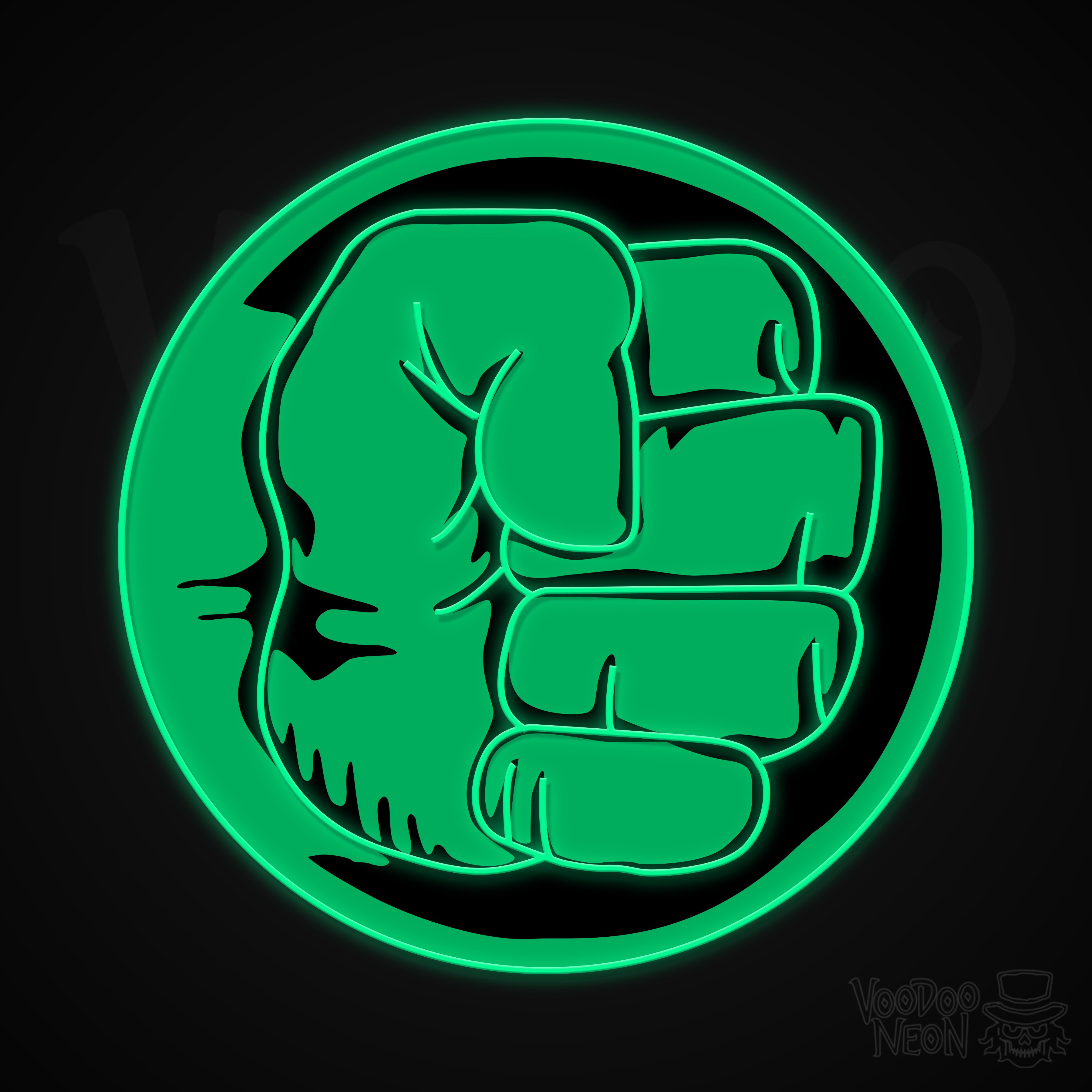 Hulk Neon Sign