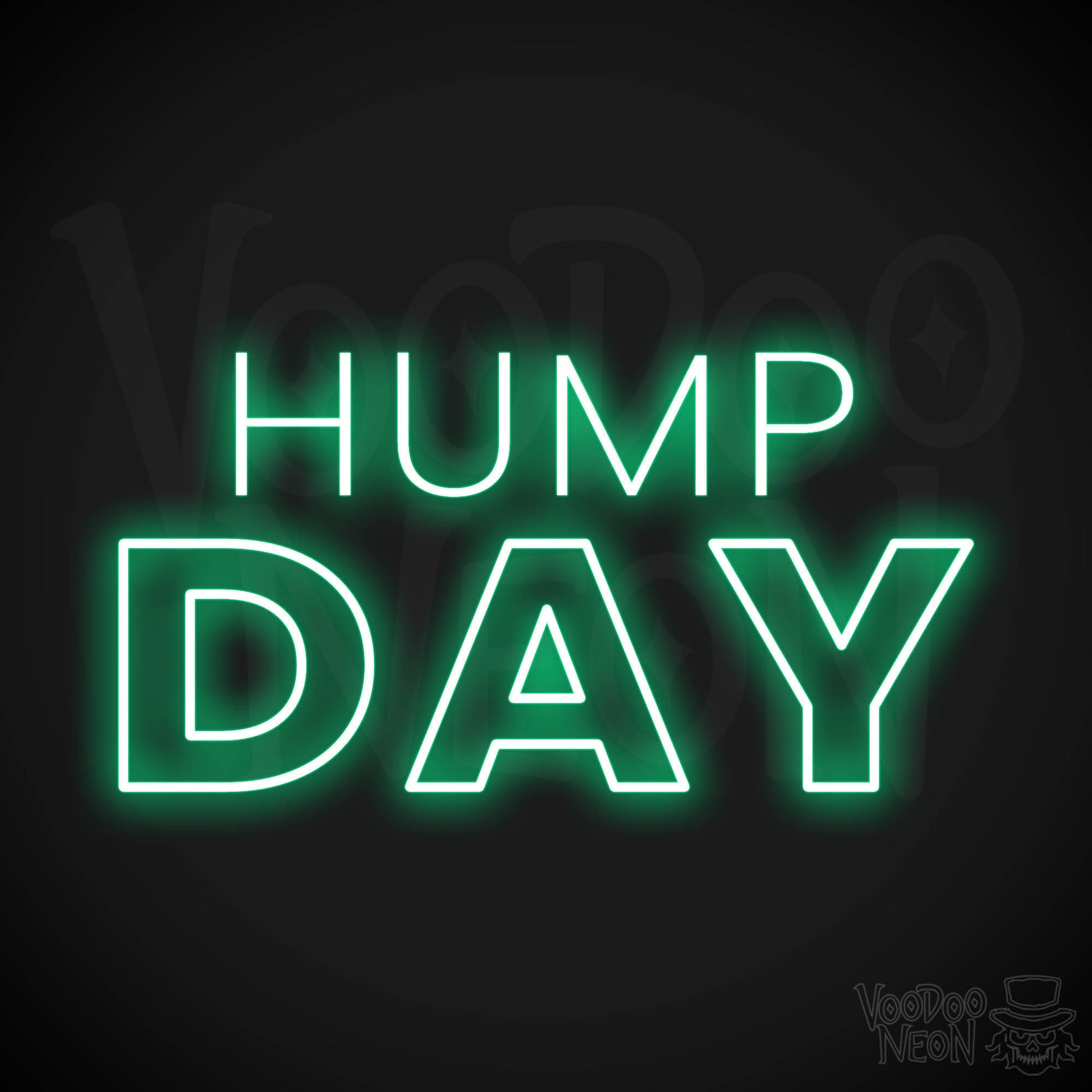 Hump Day LED Neon - Green