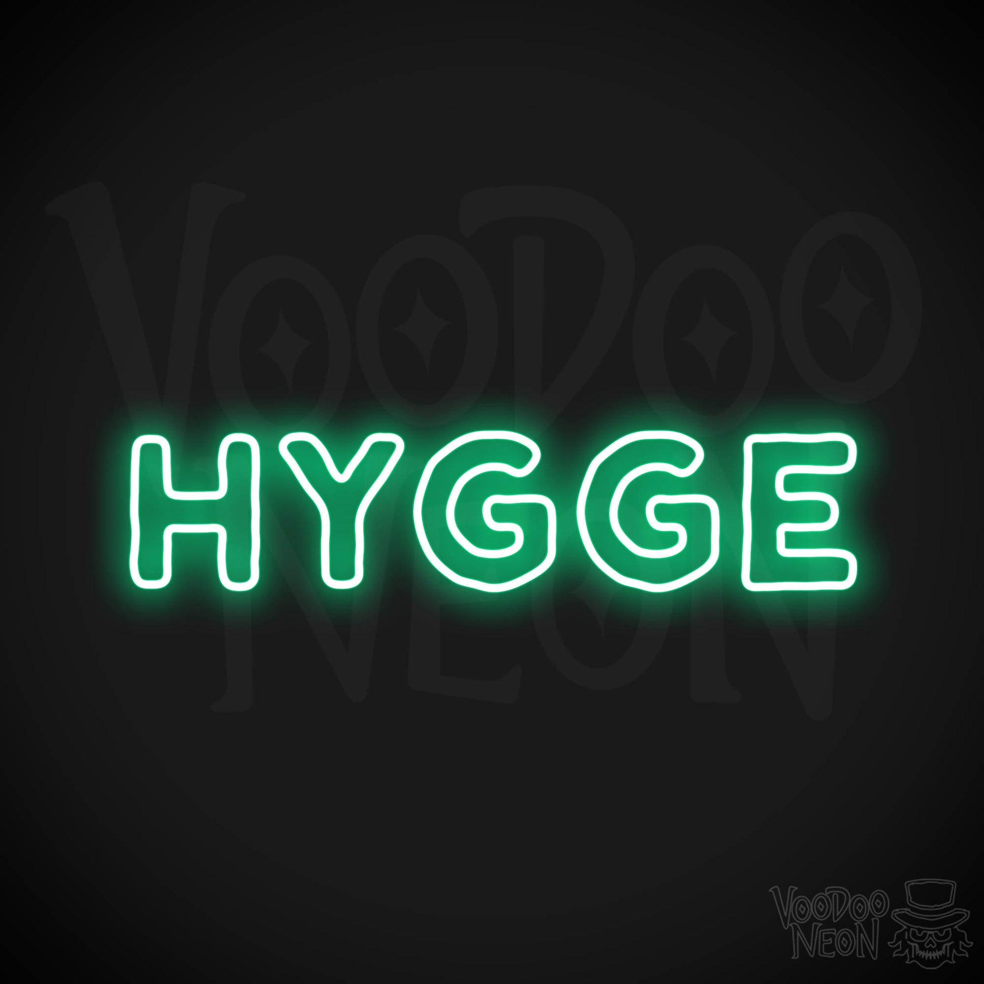 Hygge Neon Sign - Green