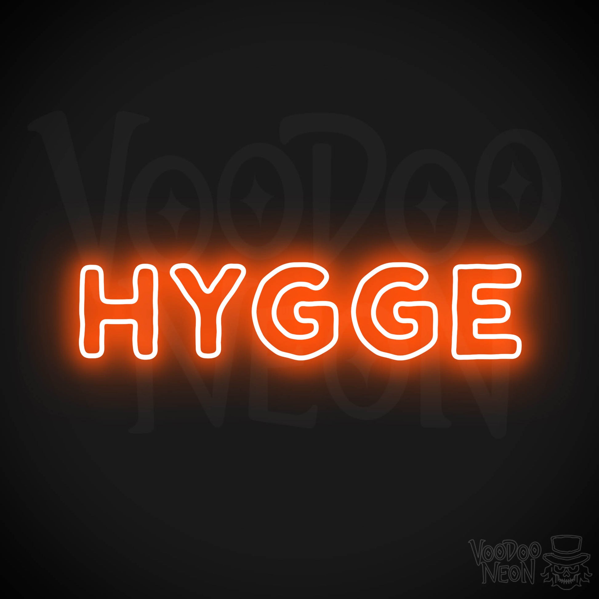 Hygge Neon Sign - Orange