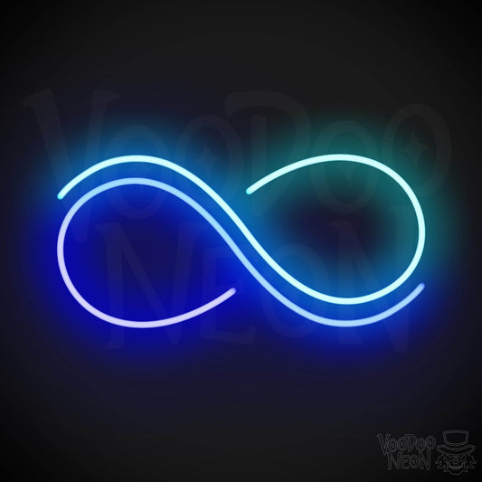 Infinity Neon Sign - Neon Infinity Sign - Color Multi-Color