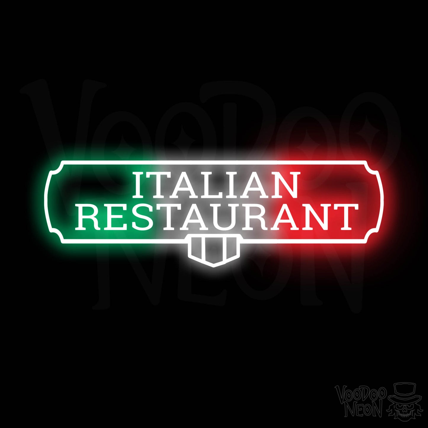 Italian Restaurant LED Neon - Multi-Color