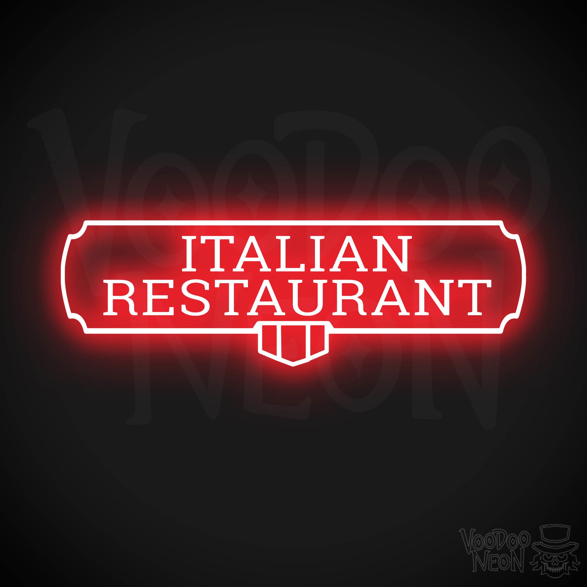 Italian Restaurant LED Neon - Red