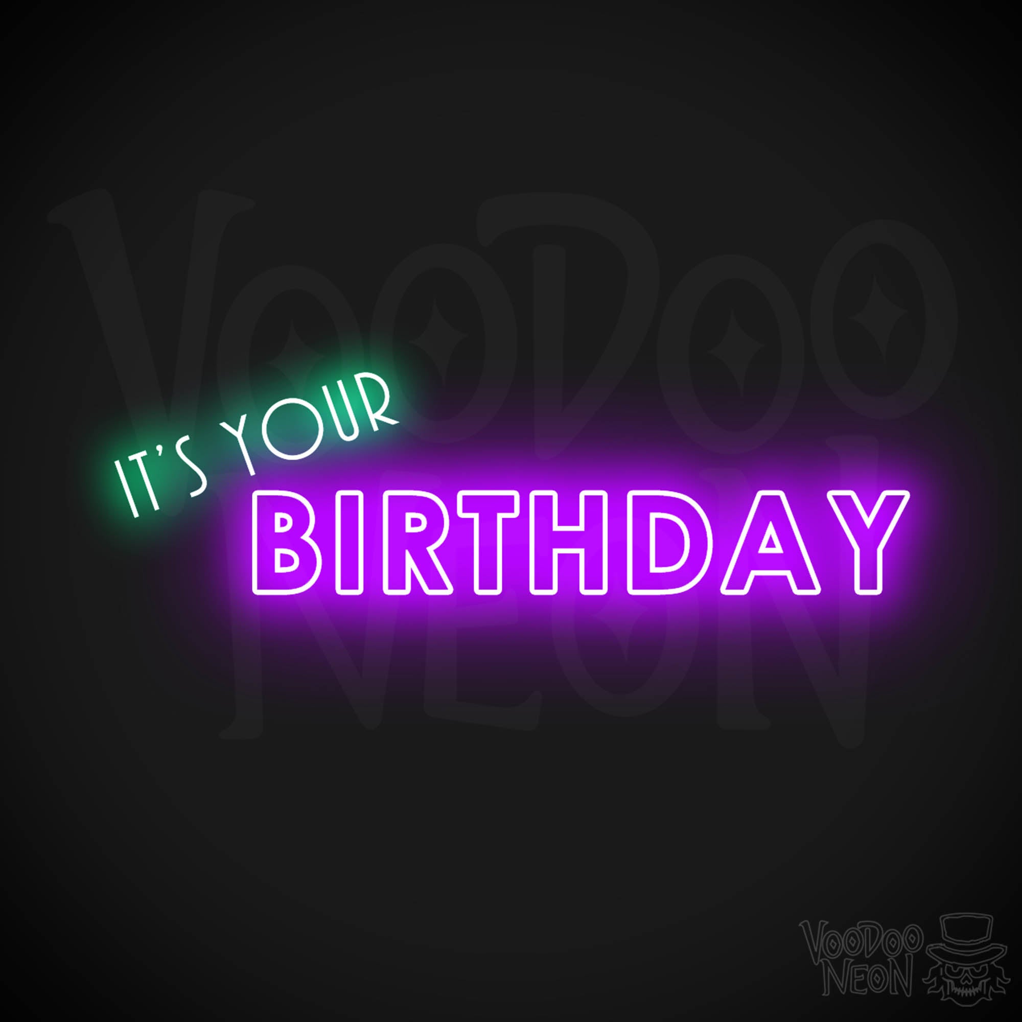 it's Your Birthday Neon Sign