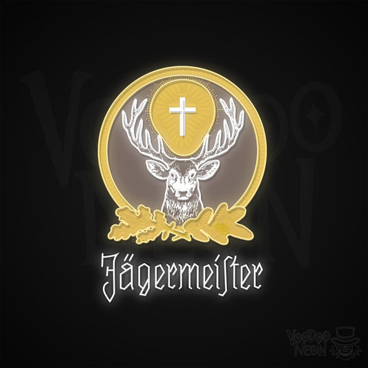 Jagermeister neon sign