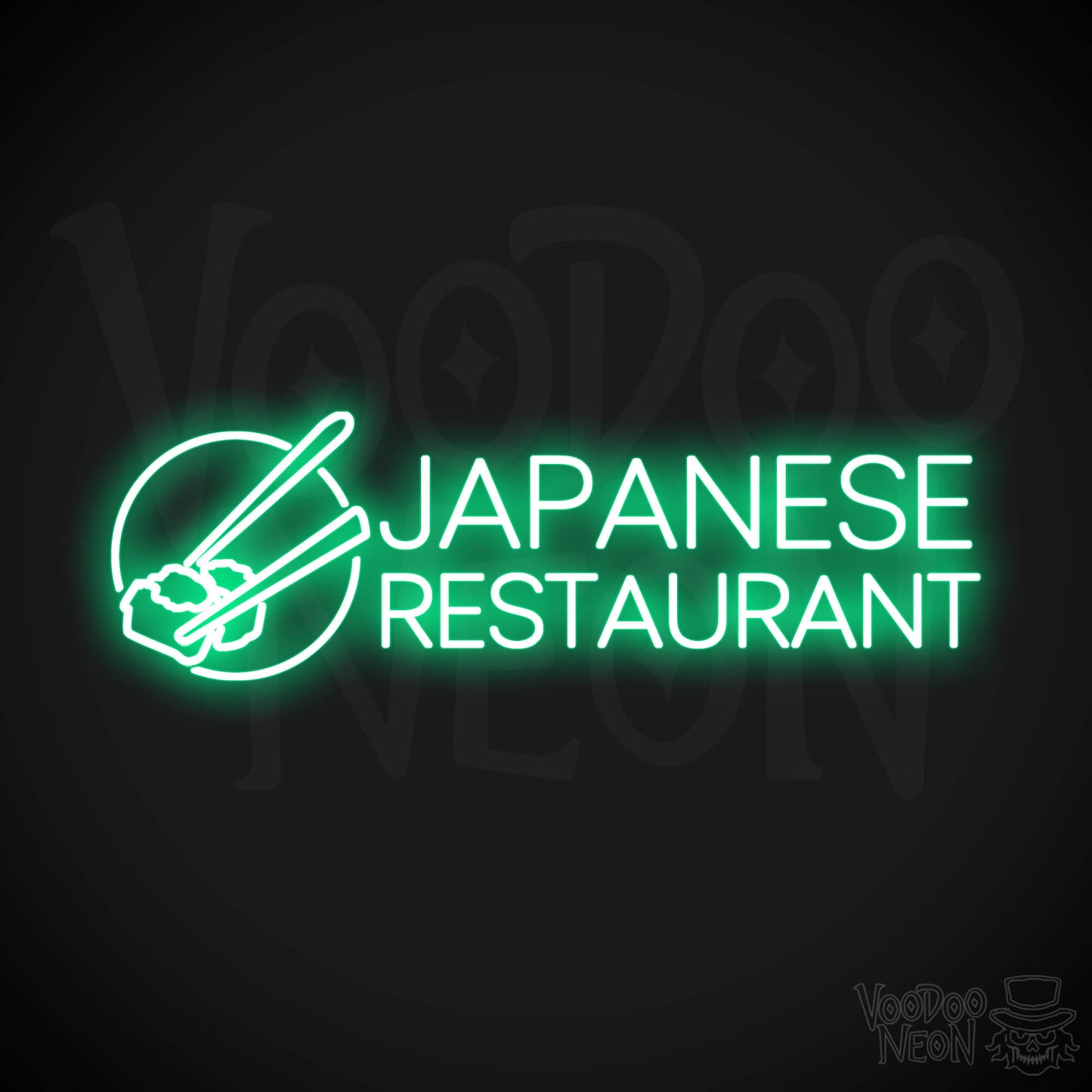 Japanese Restaurant LED Neon - Green