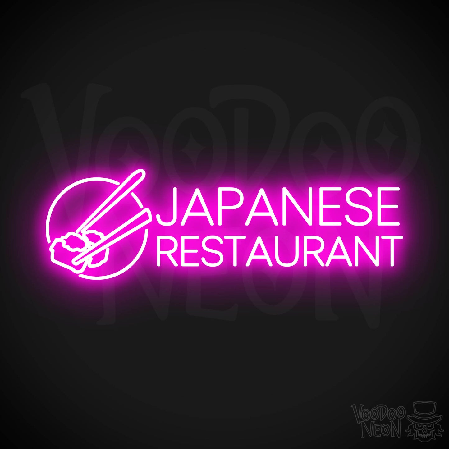 Japanese Restaurant LED Neon - Pink