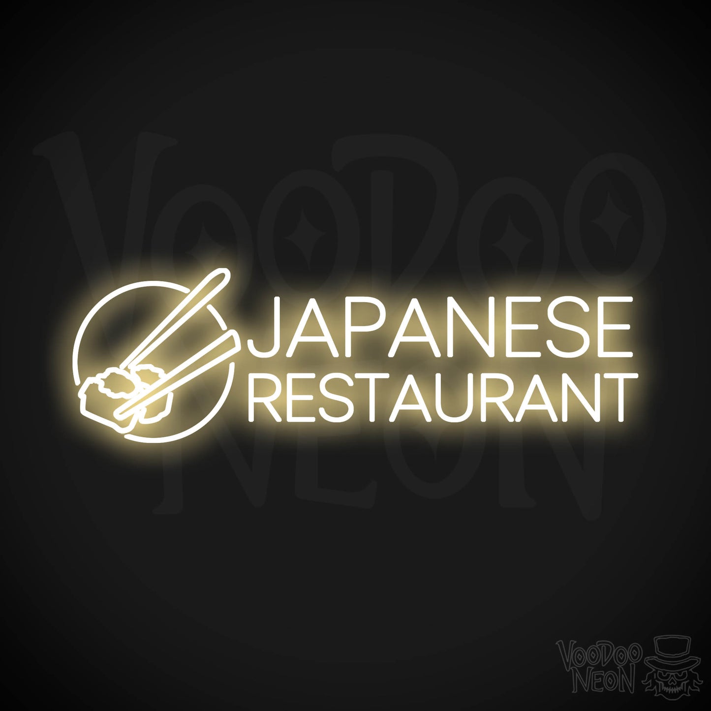Japanese Restaurant LED Neon - Warm White