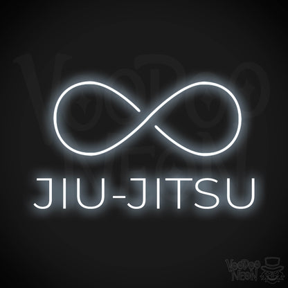 Jiu Jitsu Dojo LED Neon - Cool White