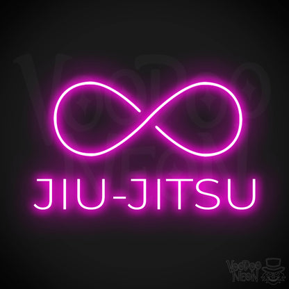 Jiu Jitsu Dojo LED Neon - Pink