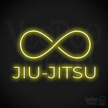 Jiu Jitsu Dojo LED Neon - Yellow