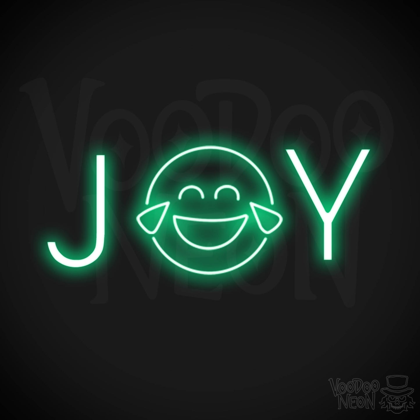 Joy Neon Sign - Neon Joy Sign - Word Sign - Color Green
