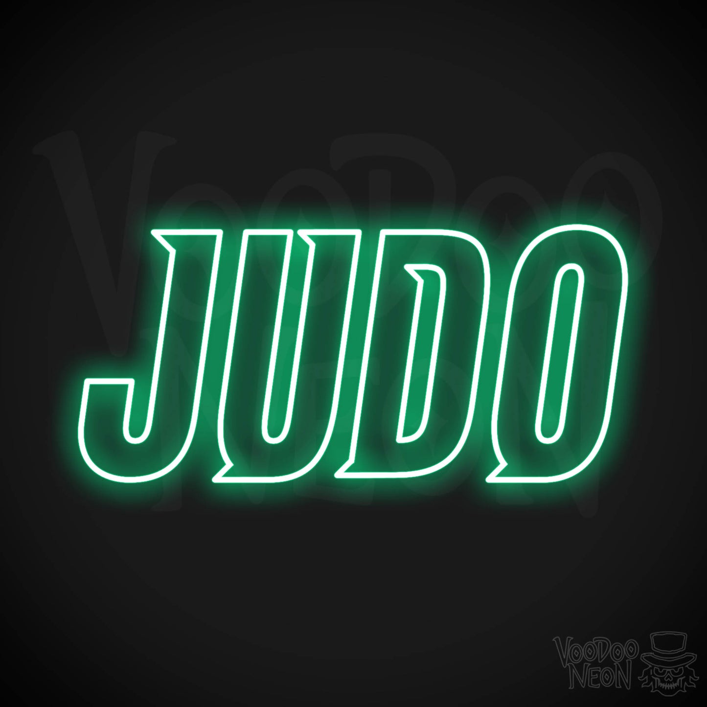 Judo Gym LED Neon - Green