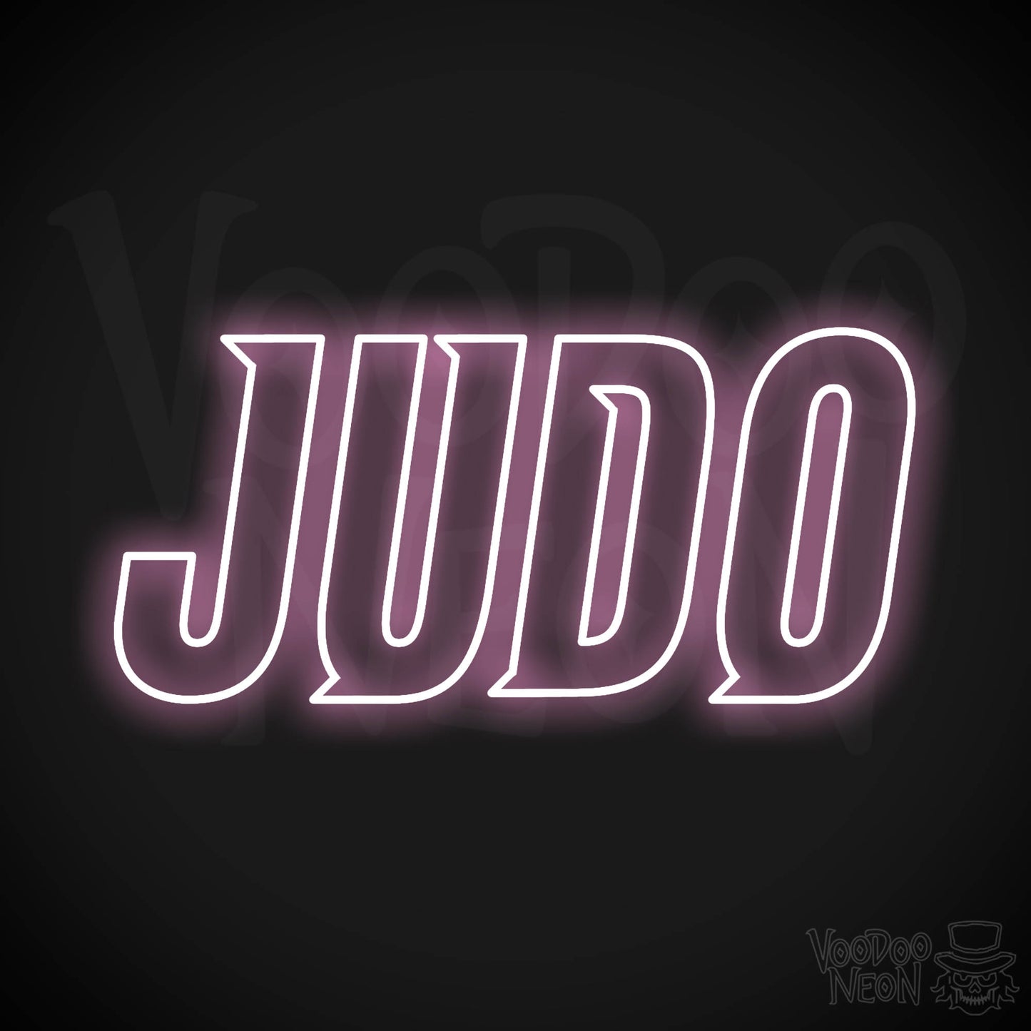 Judo Gym LED Neon - Light Pink