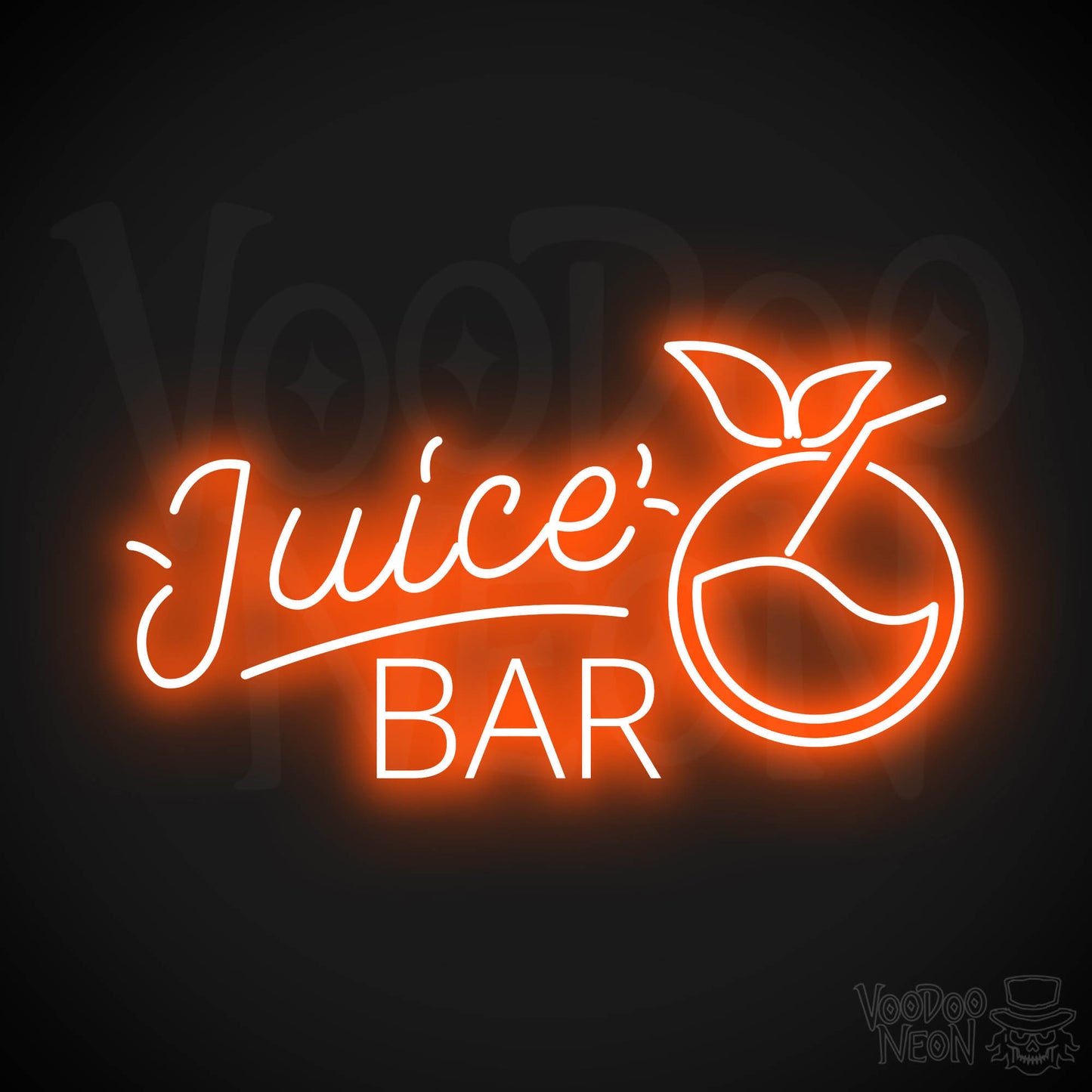 Juice Shop LED Neon - Orange