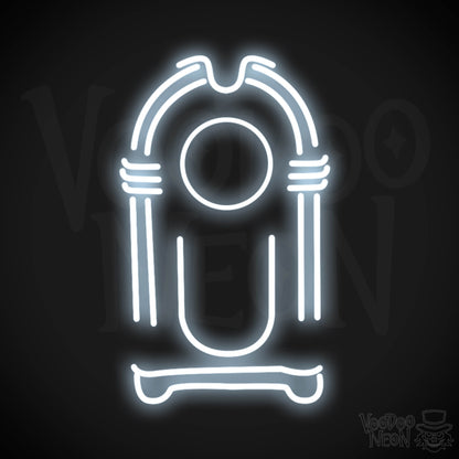 Jukebox Neon Sign - Neon Jukebox Sign - Wall Art - LED Lights - Color Cool White
