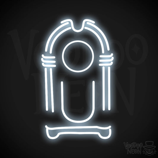 Jukebox Neon Sign - Neon Jukebox Sign - Wall Art - LED Lights - Color Cool White
