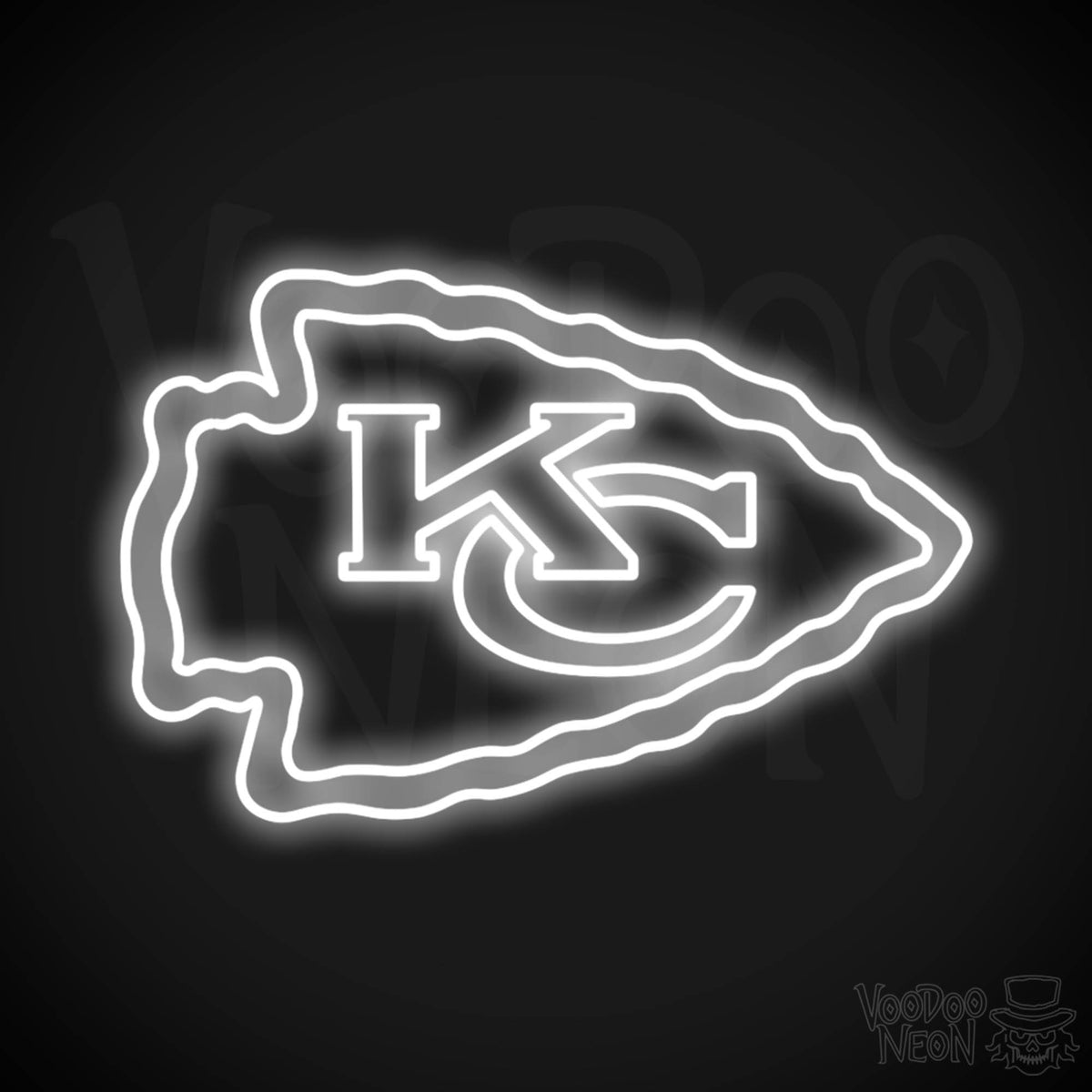 Kc Chiefs Sign Kansas City Chiefs Logo Black And White Sneaker Politics