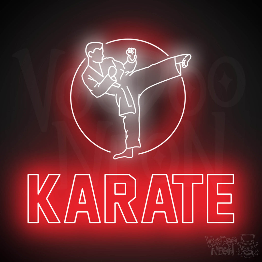 Karate Dojo Neon Sign | Neon Karate Dojo Sign | VOODOO NEON®