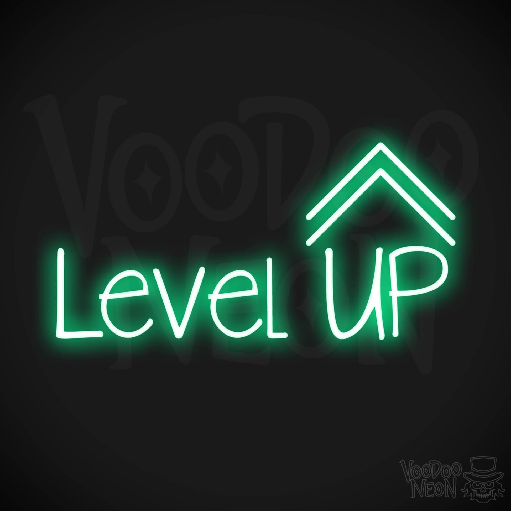Level Up LED Neon - Green