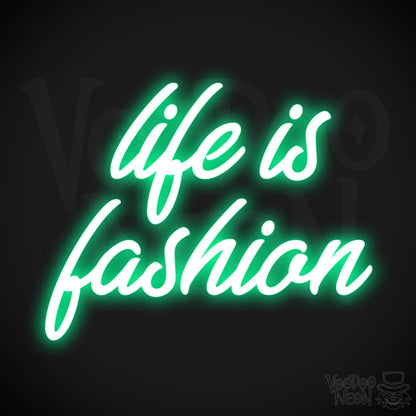 Life Is Fashion LED Neon - Green