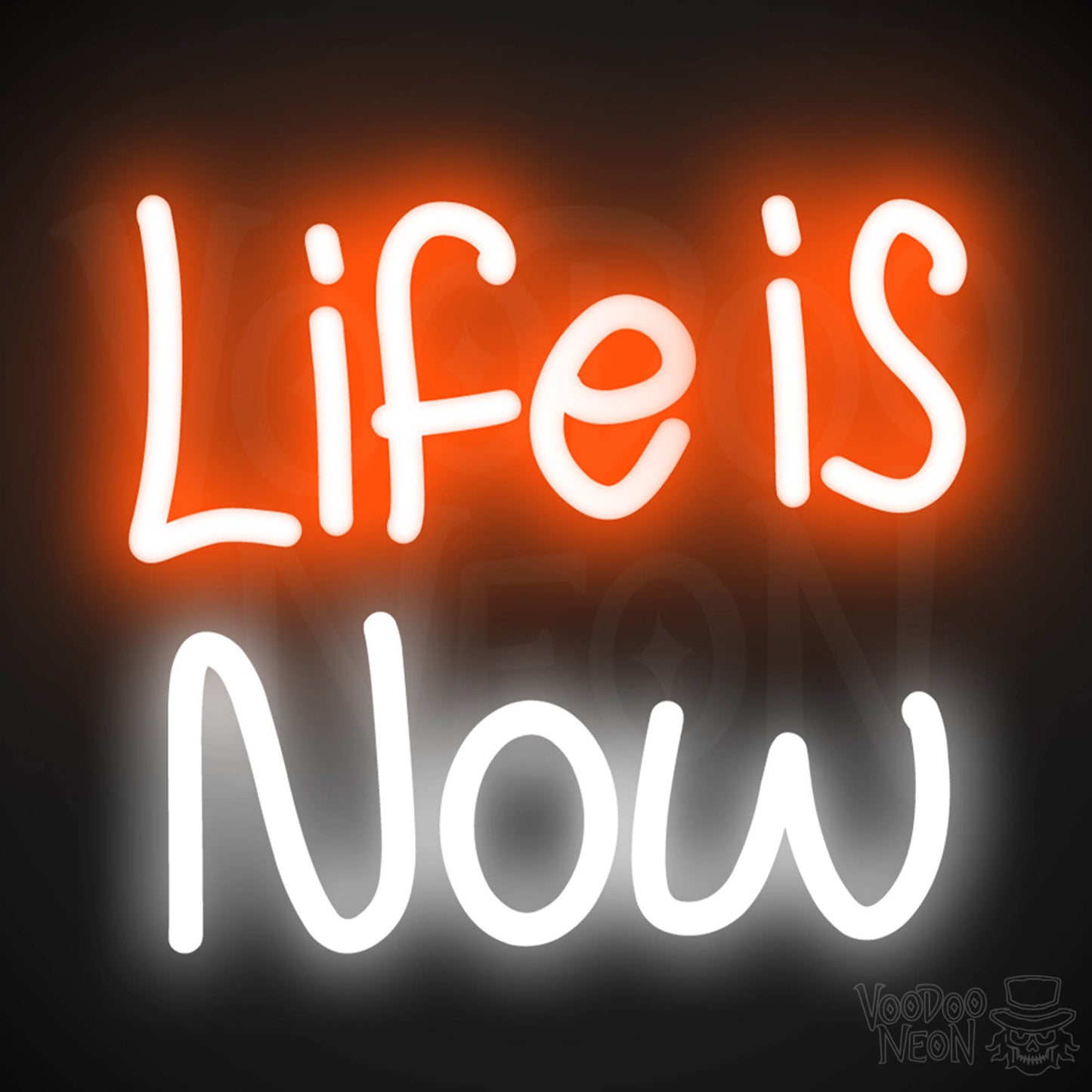 Life Is Now LED Neon - Multi-Color