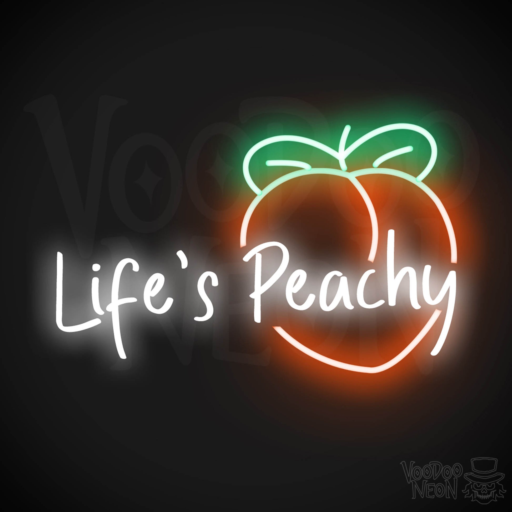 Life's Peachy LED Neon - Multi-Color