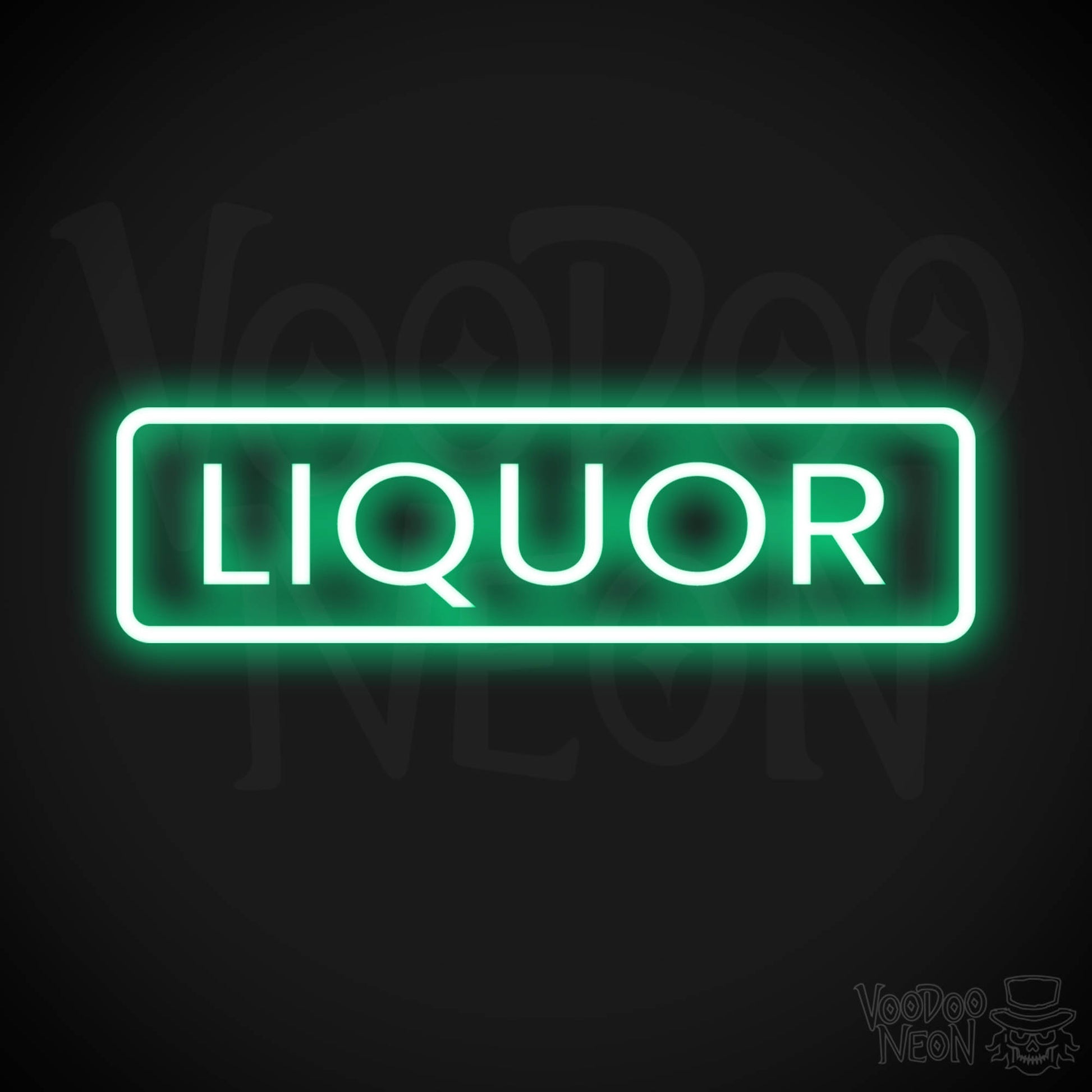 Liquor Store LED Neon - Green