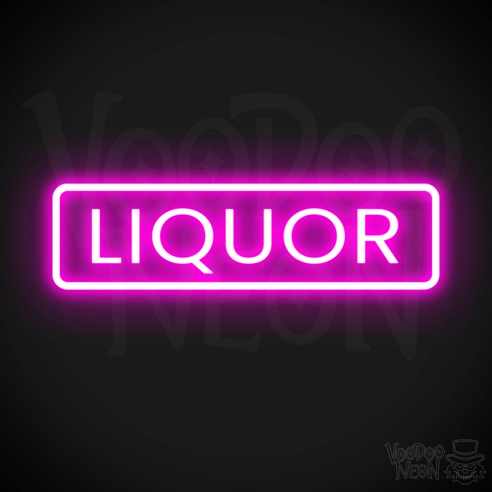 Liquor Store LED Neon - Pink