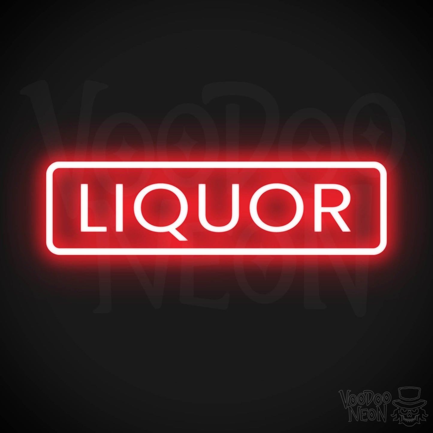 Liquor Store LED Neon - Red