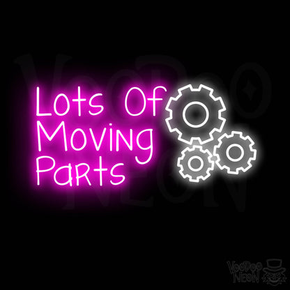 Lots Of Moving Parts LED Neon - Multi-Color