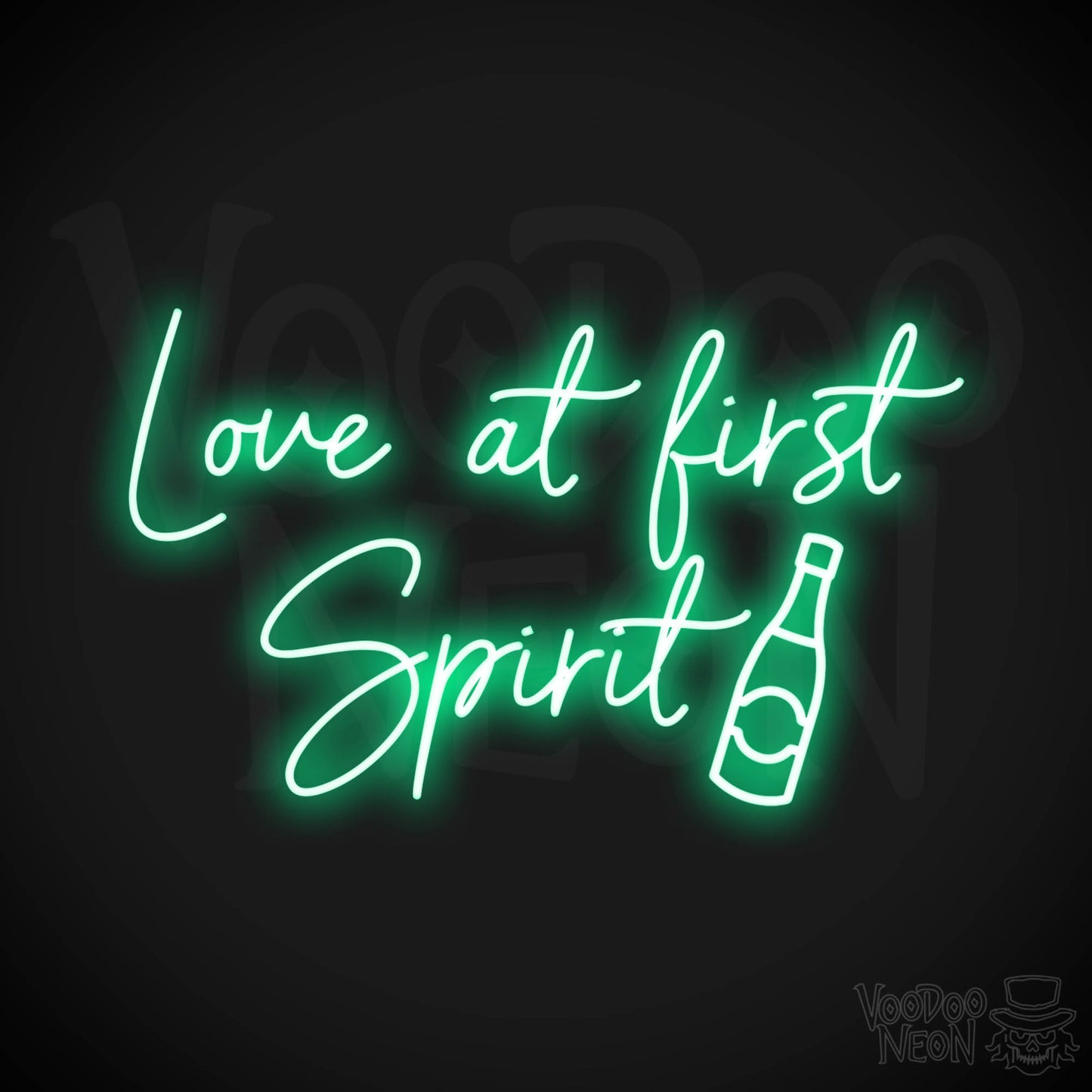 Love At First Spirit LED Neon - Green