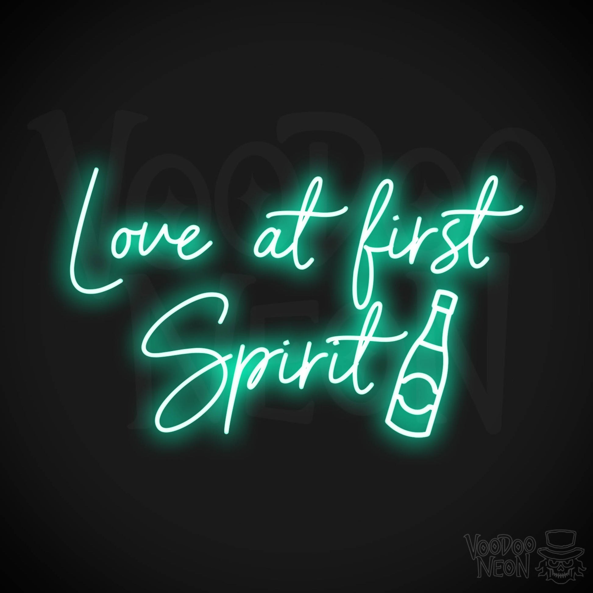 Love At First Spirit LED Neon - Light Green