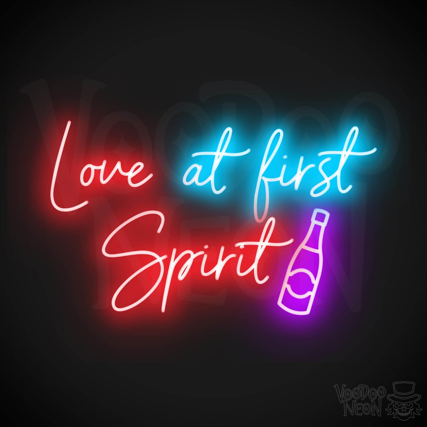 Love At First Spirit LED Neon - Multi-Color