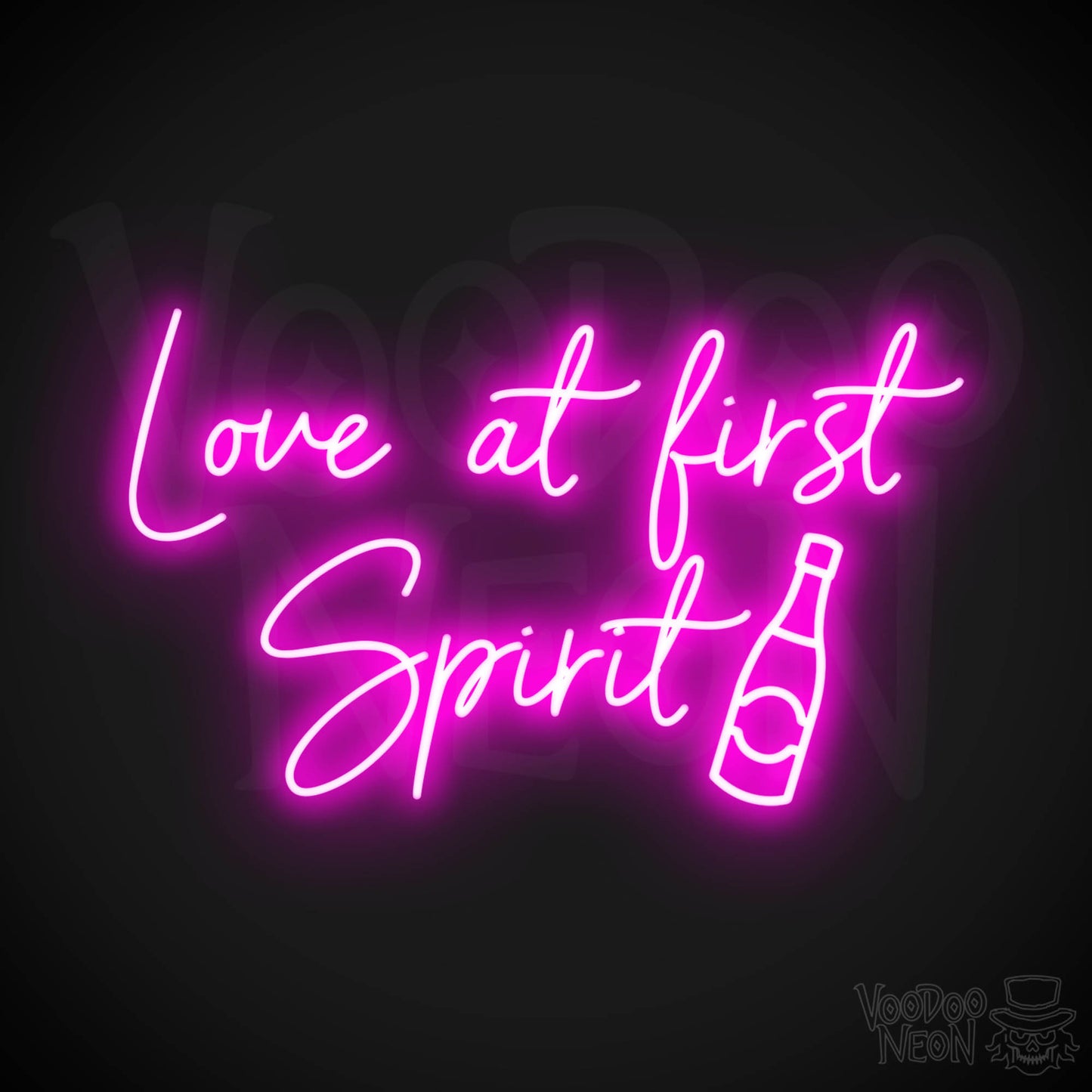 Love At First Spirit LED Neon - Pink