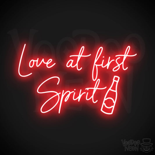 Love At First Spirit LED Neon - Red