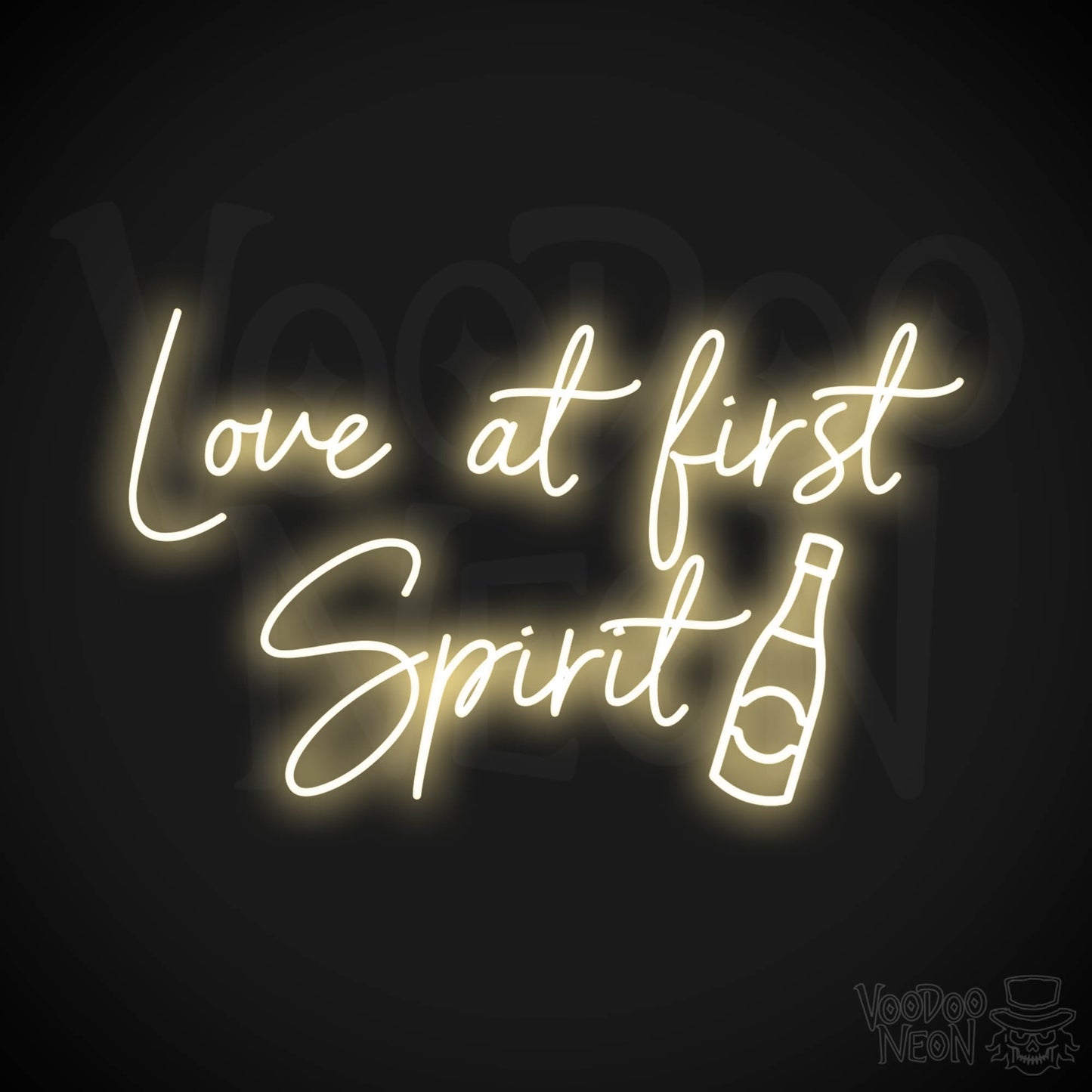 Love At First Spirit LED Neon - Warm White