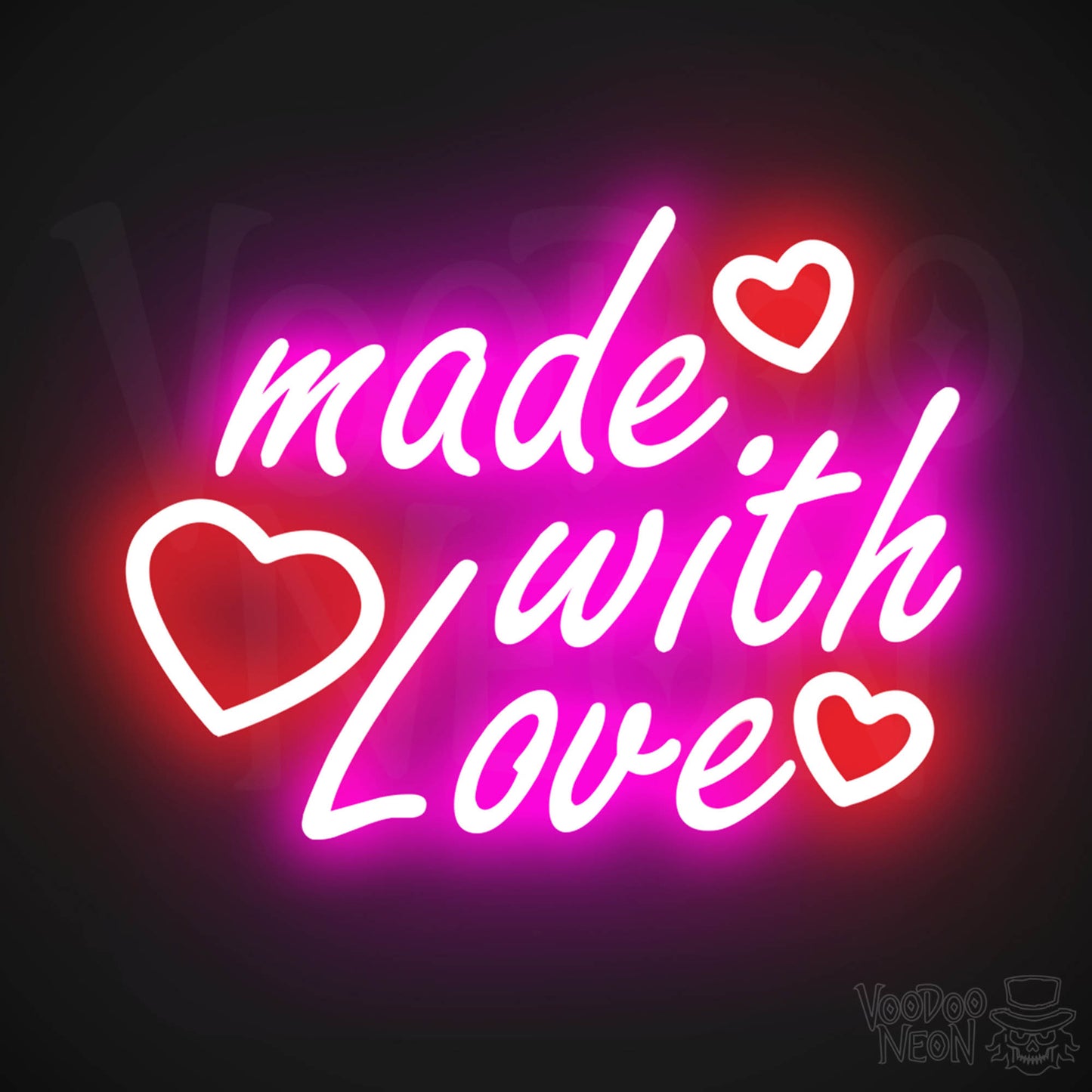 Made With Love LED Neon - Multi-Color
