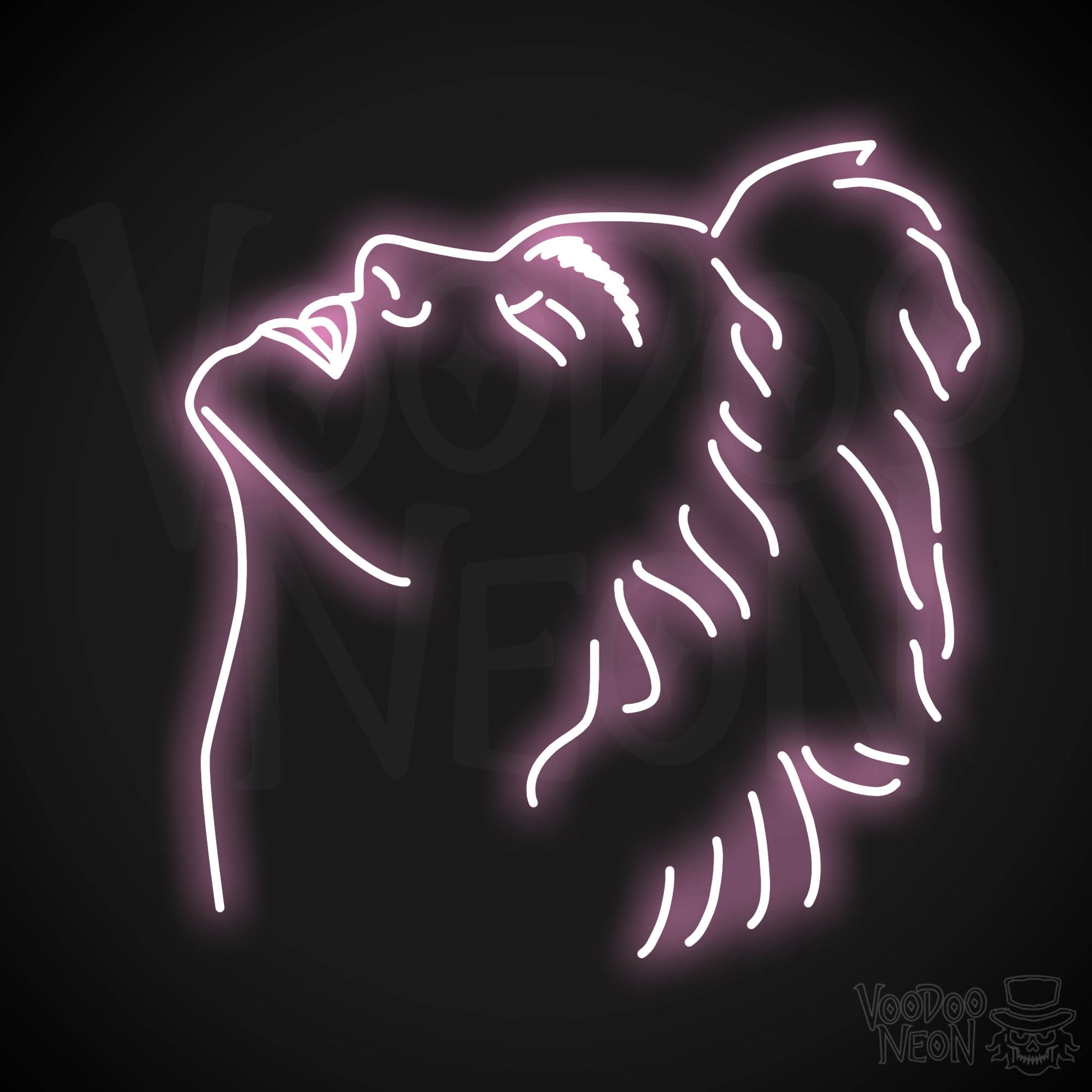 Madonna LED Neon - Light Pink