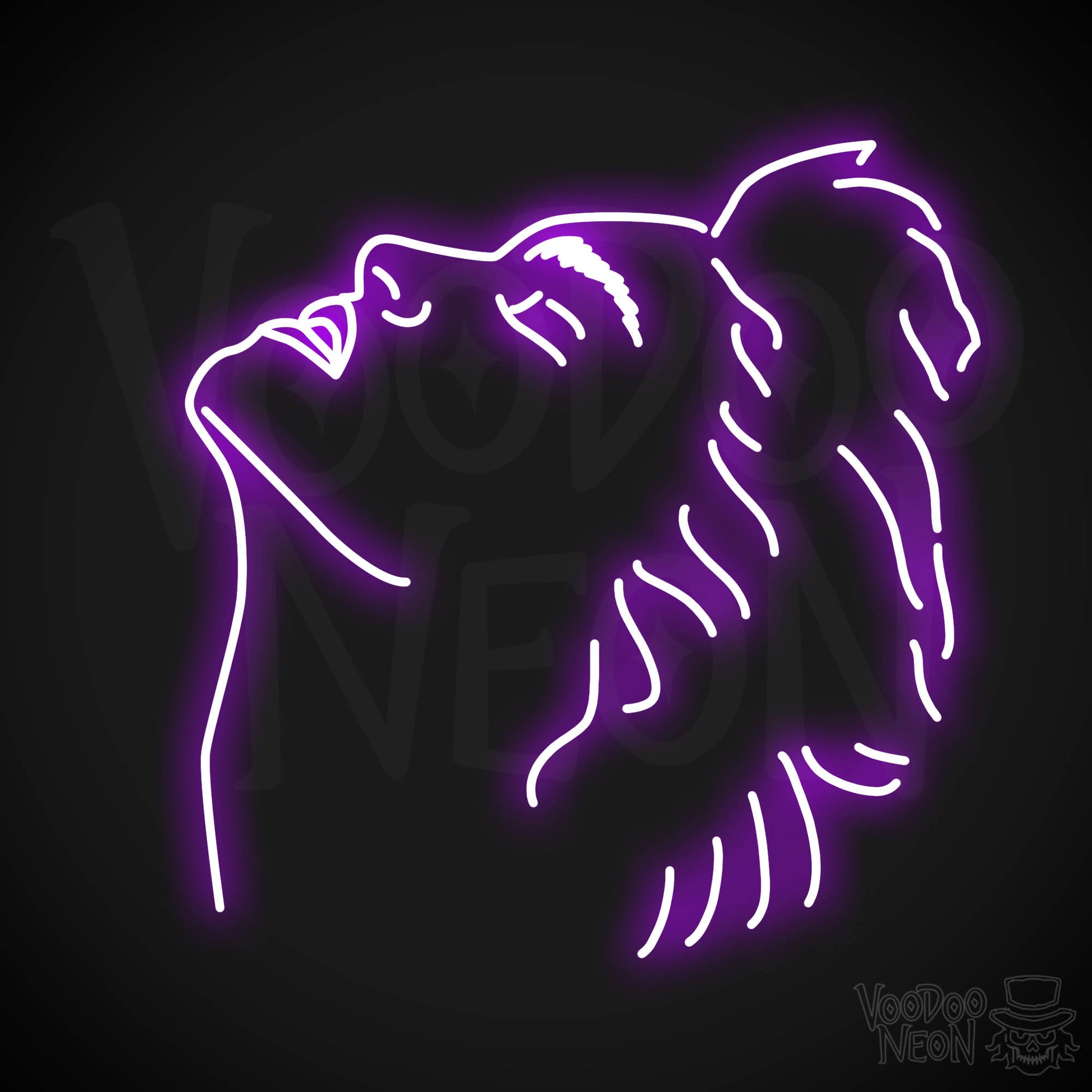 Madonna LED Neon - Purple