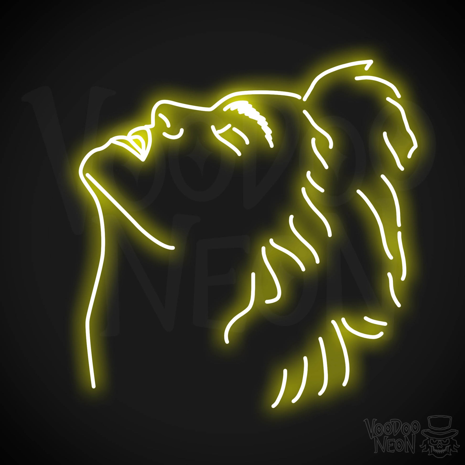 Madonna LED Neon - Yellow