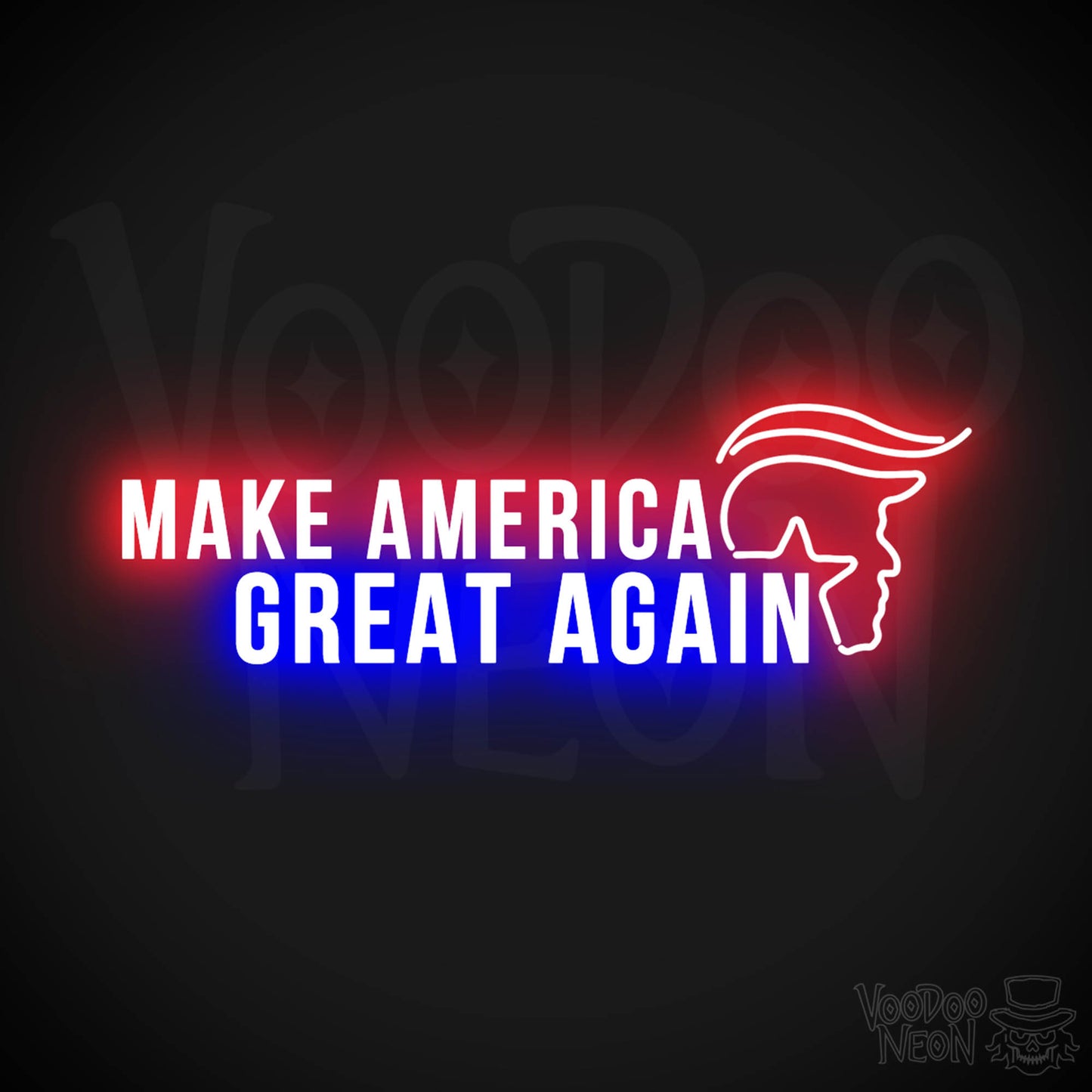 Make America Great Again Neon Sign - Make America Great Again Sign - Color Multi-Color