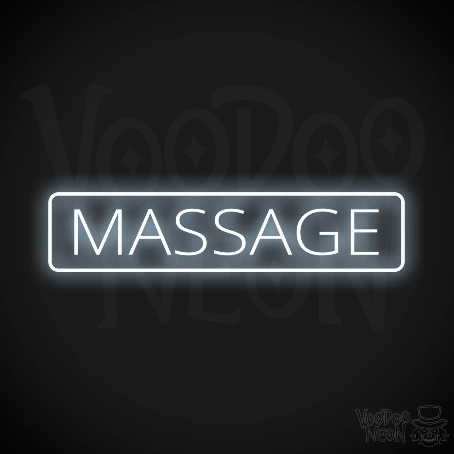 Massage Parlor LED Neon - Cool White