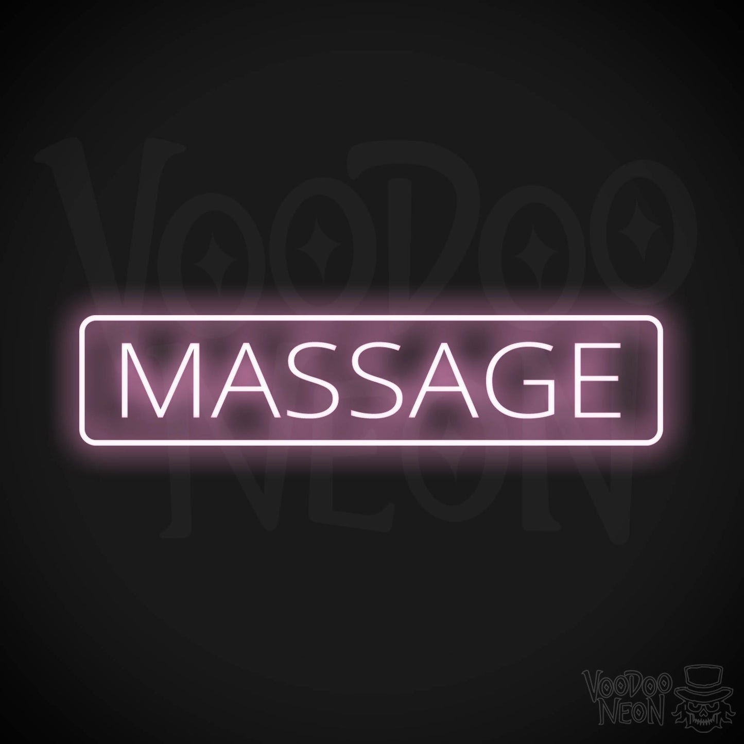 Massage Parlor LED Neon - Light Pink