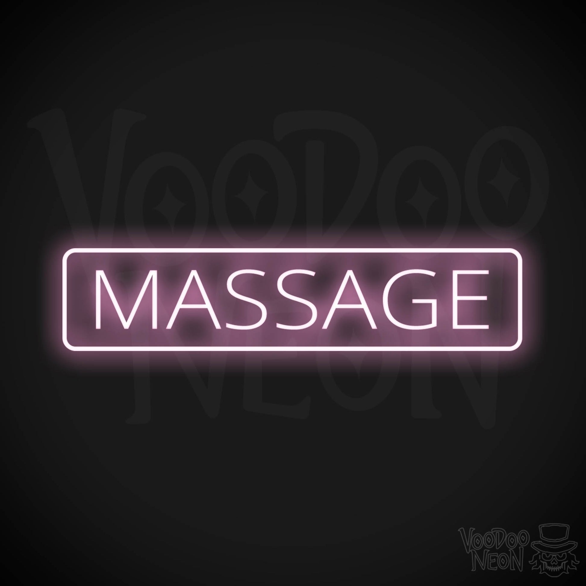 Massage Parlor LED Neon - Light Pink