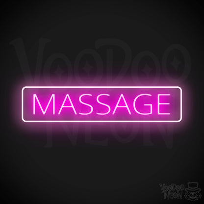 Massage Parlor LED Neon - Multi-Color