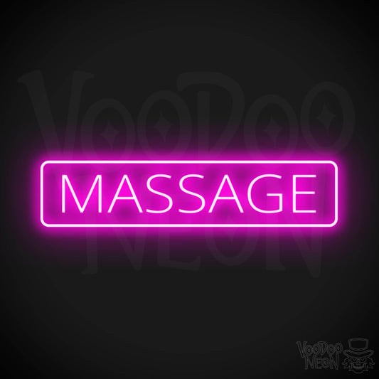 Massage Parlor LED Neon - Pink